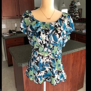 Axcess silky top - sz M